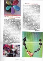 Parution dans France Antilles Magazine , Cathy de Moussac Baba Figue Créations